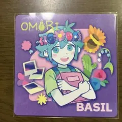 OMORI オモリ BASIL バジル ゲーマー焼き 特典コースター