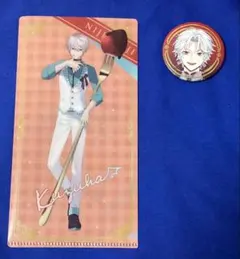 にじさんじ　葛葉　缶バッジ　ファイル