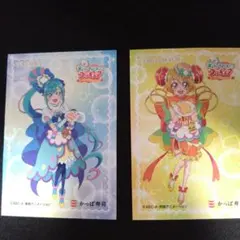 かっぱ寿司　デリシャスパーティ プリキュア シール　2種類