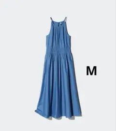 UNIQLO ホルターネックワンピース　ロング丈 S