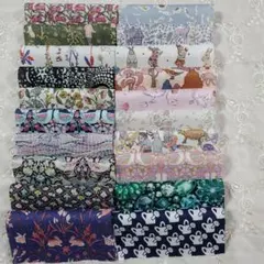 リバティカットクロス10×10◇20枚◇はぎれ③