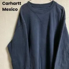 Mexico製 Carhartt 前V スウェット フェード