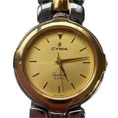 CYMA シーマ Sealord クォーツ 腕時計 ゴールド シルバー【電池切れのサムネイル