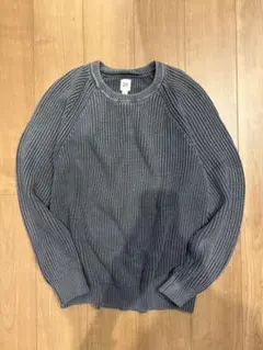OLD GAP リブ編み ラグラン　クルーネックセーター