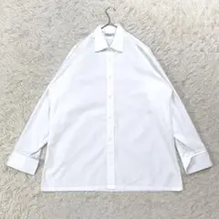 Charvet シャルべ 長袖 カフス シャツ ワイシャツ 41 ホワイト 白