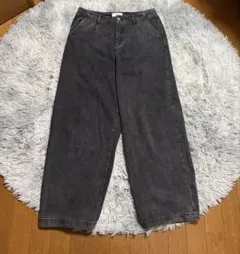 fuv ワイドデニムパンツ made in INTER FACTORY