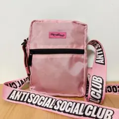 Anti Social Social Club ショルダーバッグ ピンクのサムネイル