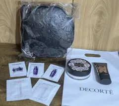 コスメデコルテ クリスマスコフレ 2025　ポーチ　下地　パウダー　おまけ付