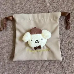 ポムポムプリン 巾着 ポーチ