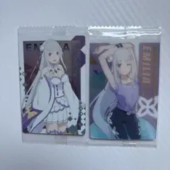 ヴァイスシュヴァルツ Re:ゼロ エミリア カードセット - メルカリ