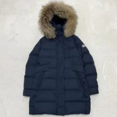 美品✨ピレネックス グルノーブル ダウンジャケット ラクーンファー ネイビー L