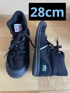 Admiral ハイカットスニーカー ブラック　28cmのサムネイル