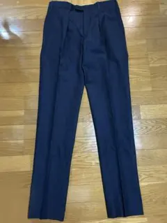 ベルナールザンス トゥモローランド別注 ネイビー チェック柄 スラックス ベルナールザンス トゥモローランド別注 ネイビー チェック柄