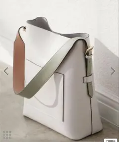 vis リバーシブルハンドル　ワンショルダーバッグ