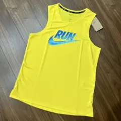 新品★NIKE Dri-FIT ランエナジー MILER タンク イエロー M