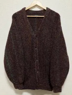 BEAMS / 5ゲージ ブークレニット カーディガン