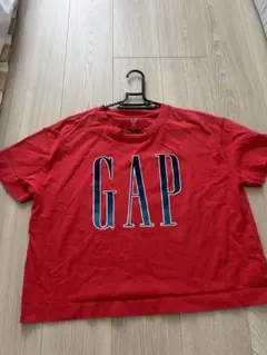 GAP ロゴ Tシャツ Mサイズ レッド