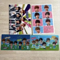 【コラボグッズ】なにわ男子 森永B5クリアファイルチケットホルダー美品おまけあり