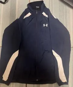 Under Armour ネイビー フルジップウィンドブレーカー