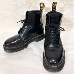 美品✨ ドクターマーチン RIKARD 8 ホール 27cm ブーツ レザー 黒