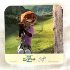 ズートピア　ニック　オーマイカフェ　コースター 特典