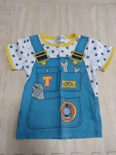THOMAS TOWN オーバーオール風Tシャツ 100