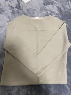 アーバンリサーチドアーズ　ベージュ ボートネック　ニット