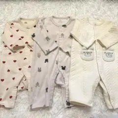 西松屋 ロンパース3点セット 60〜70cm