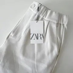 新品 164 ZARA BOYS スリムコンフォートチノパンツ オフホワイト