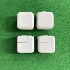 白色電源アダプター 4個セット 新品
