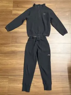 THE NORTH FACE ブラック トレーナー 上下セット　L