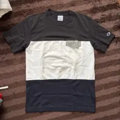 Champion ポケット付き Tシャツ M