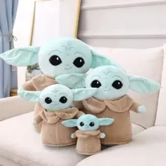 マテル社 グローグー ぬいぐるみ マンダロリアン 箱付き - メルカリ