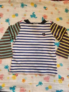 DOUBLE.B マルチカラー ロンT 90サイズ