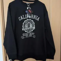 新品.未使用 Hang tenネイビー メンズトレーナー 2L