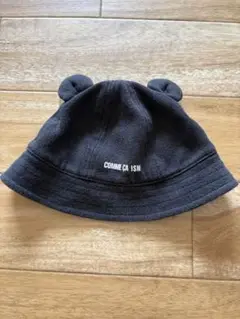 COMME CA ISM クマ耳バケットハット ブラック