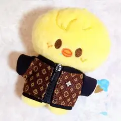 ブラウンアウター　単品　10cm ぬいぐるみ服