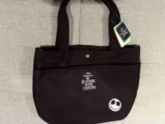 新品　しまむら　ナイトメア・ビフォア・クリスマス　トートバッグ　黒