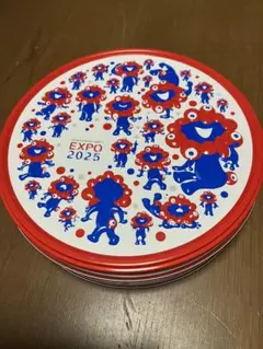 EXPO 2025 ミャクミャクいっぱいクッキー缶(空缶)おまけ付き