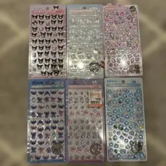 ボンボンドロップシール ミニ 6点セット