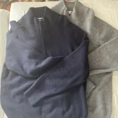 UNIQLO JW ANDERSON スフレヤーンハーフジップセーター