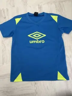 umbro サッカーシャツ 青 140