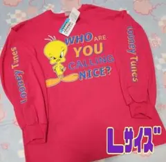 長袖プリントtシャツ