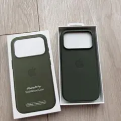 MagSafe対応 iPhone 17 Pro テックウーブンケース グリーン