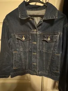 濃いデニムブルー デニムジャケット