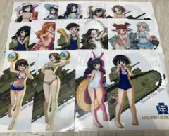 ガールズ&パンツァー　一番くじ　クリアファイル　全種56枚 Amazon.co.jp: ガールズ＆パンツァー ガルパン 一番くじ クリア