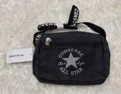 【CONVERSE】ブラック ショルダーバッグ