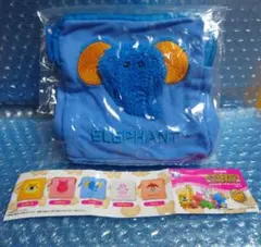 たべっ子どうぶつ　ふわもこポーチコレクション　ぞうくん　ガチャガチャ