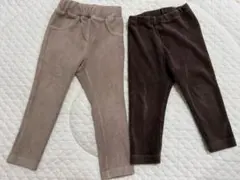 2着セット！ユニクロ　コーデュロイ　レギンス