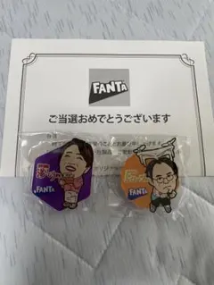 ファンタ学園 アクリルスマホグリップ 湯けむり先生 ドローン先生2個セット
